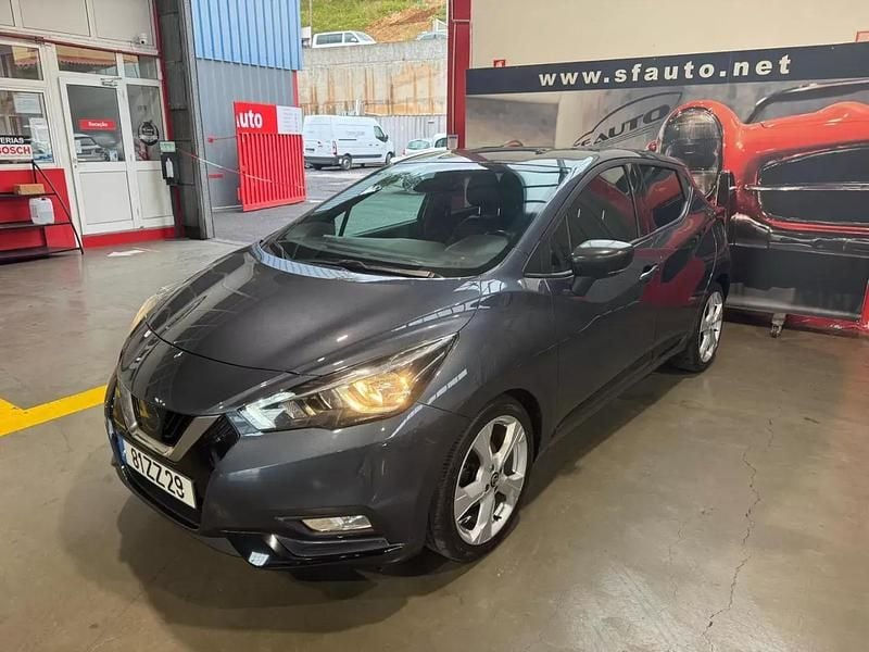 Cinzento Usado 2020 Nissan Micra Acenta Citadino | € 15.750 (Caro) - Imagem 1/4