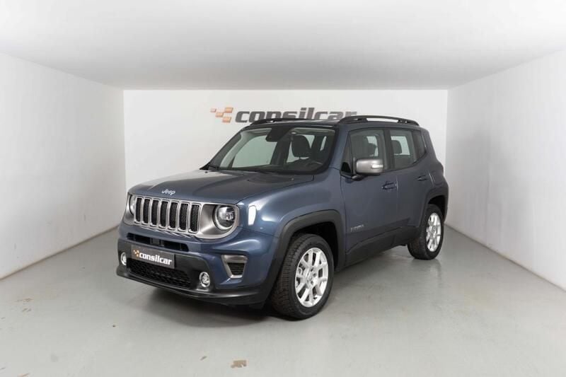 Azul Usado 2020 Jeep Renegade Limited SUV | € 21.980 (Bom preço) - Imagem 1/4