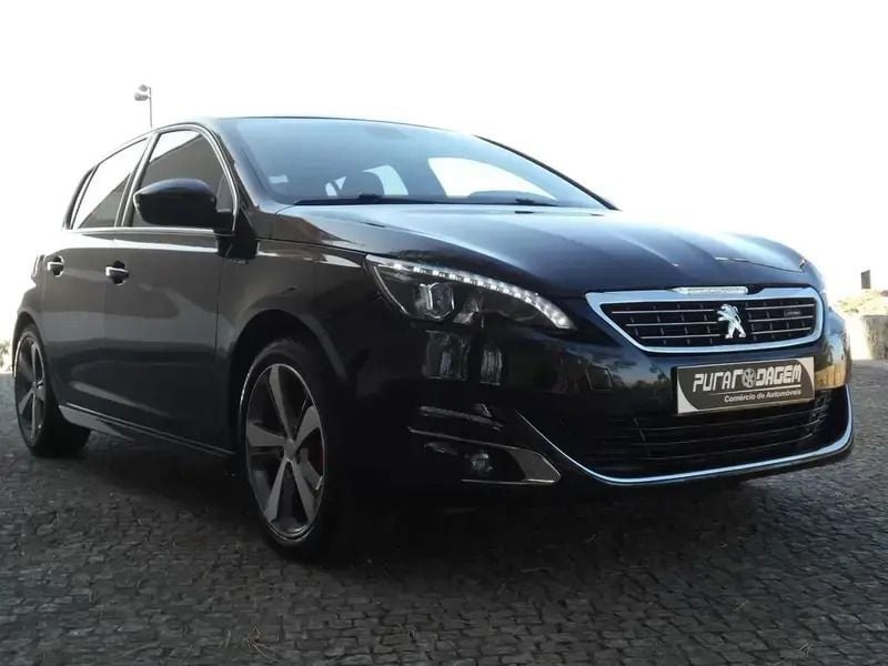 Preto Usado 2017 Peugeot 308 GT-line Citadino | € 18.990 - Imagem 1/4
