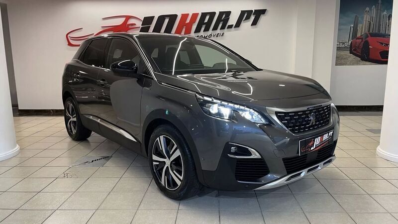 Cinzento Usado 2017 Peugeot 3008 GT-line SUV | € 20.490 (Bom preço) - Imagem 1/4