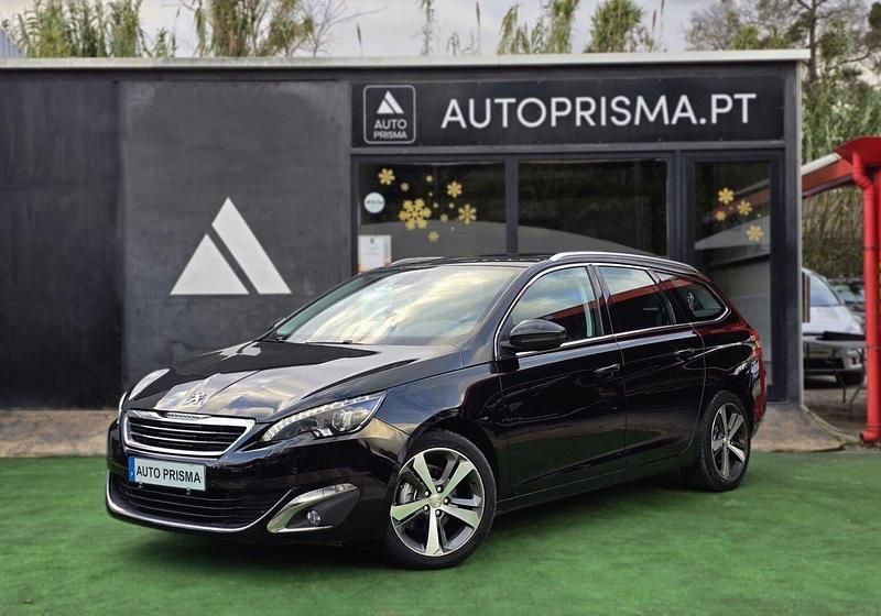 Usado Peugeot 308 Allure 120 HP (88 kW) 2016 Preto Carrinha