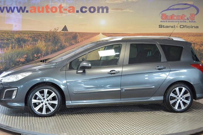 Usado Peugeot 308 SW 112 HP (82 kW) 2012 Antracite Carrinha
