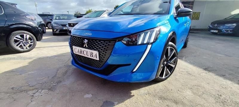 Azul Usado 2021 Peugeot 208 GT Citadino | € 17.850 (Preço elevado) - Imagem 1/4