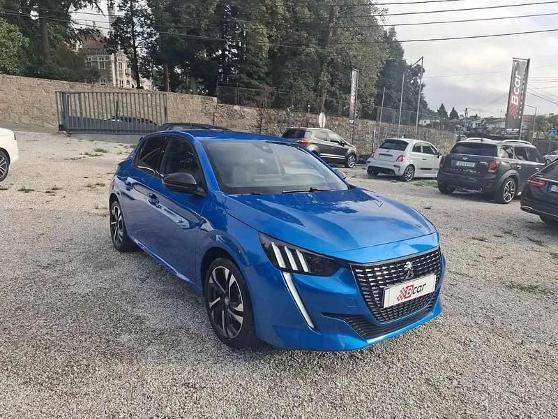 Usado Peugeot 208 GT-line 101 HP (74 kW) 2023 Azul Citadino