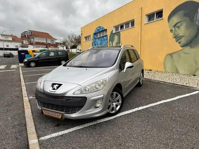 Usado Peugeot 308 SW 110 HP (80 kW) 2009 Cinzento Carrinha