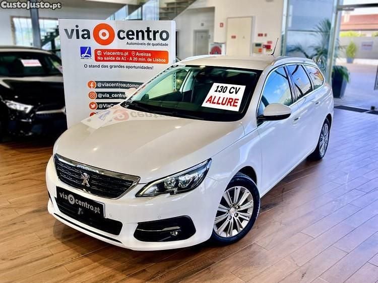 Branco Usado 2021 Peugeot 308 Allure Carrinha | € 16.400 (Super Preço) - Imagem 1/1