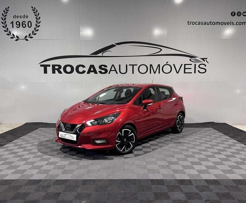 Vermelho Usado 2021 Nissan Micra | € 13.900 (Bom preço) - Imagem 1/4