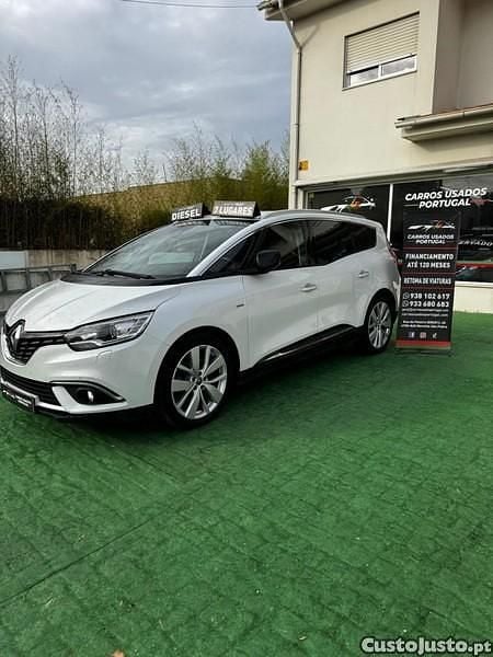 Branco Usado 2019 Renault Grand Scénic IV LIMITED Monovolume | € 15.900 (Bom preço) - Imagem 1/1
