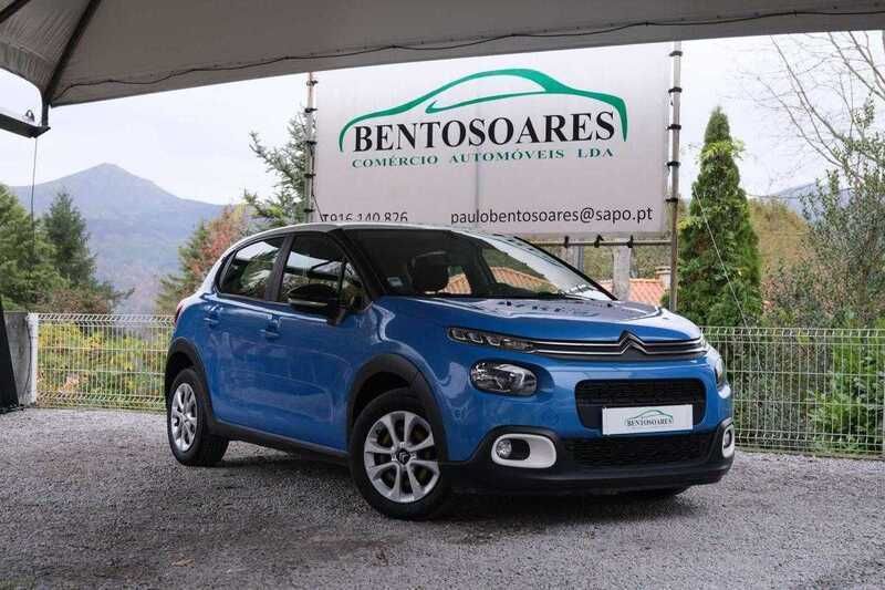 Azul Usado 2018 Citroën C3 Citadino | € 13.500 (Preço elevado) - Imagem 1/4