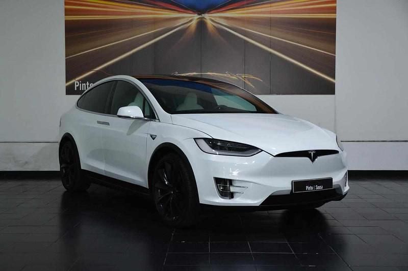 Usado Tesla Model X Long Range AWD 420 kW (572 HP) 2020 Branco SUV