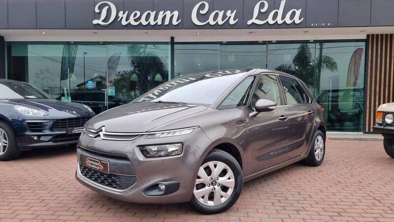 Cinzento Usado 2016 Citroën C4 Picasso Intensive Monovolume | € 13.900 (Preço justo) - Imagem 1/4