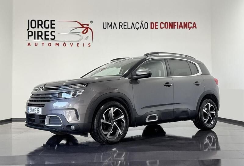 Cinzento Usado 2019 Citroën C5 Aircross SUV | € 18.990 (Preço justo) - Imagem 1/4
