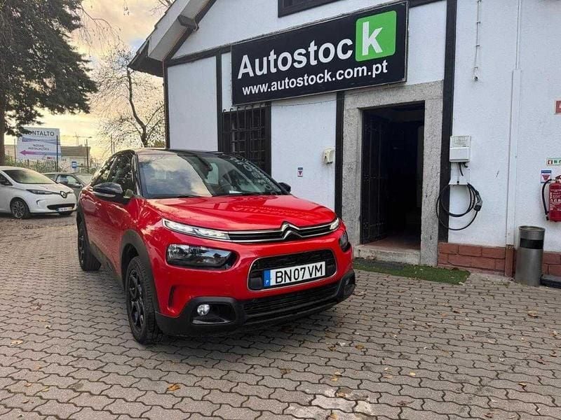 Vermelho Usado 2019 Citroën C4 Cactus Shine Citadino | € 15.800 (Preço justo) - Imagem 1/4