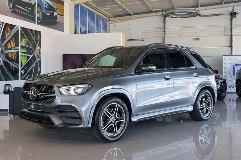 Cinzento metalizado Usado 2021 Mercedes GLE350 AMG line | € 63.500 (Preço justo) - Imagem 1/4