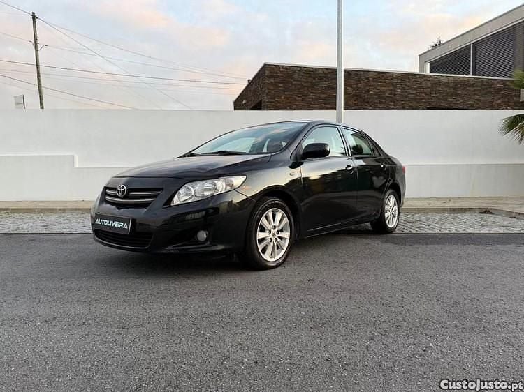 Preto Usado 2008 Toyota Corolla Sedan | € 9.200 - Imagem 1/1