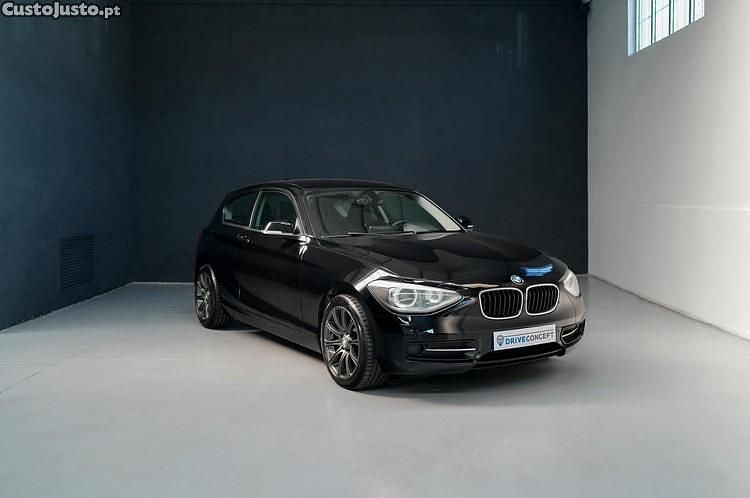 Preto Usado 2014 BMW 116 Citadino | € 8.990 (Preço justo) - Imagem 1/1