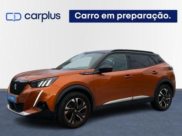 Laranja Usado 2020 Peugeot 2008 GT-line SUV | € 19.000 (Preço justo) - Imagem 1/3