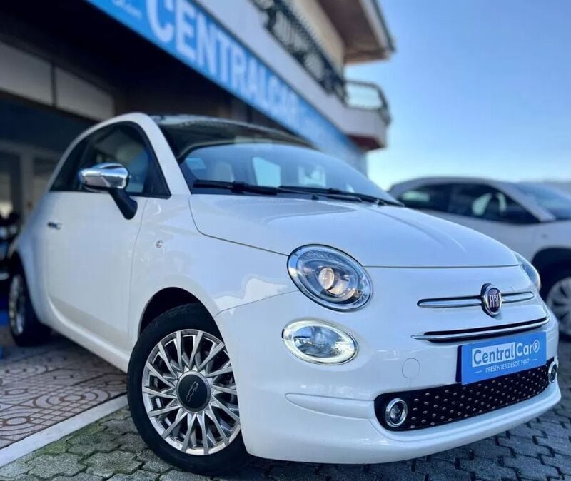 Branco Usado 2021 Fiat 500 Lounge Citadino | € 11.950 (Bom preço) - Imagem 1/4