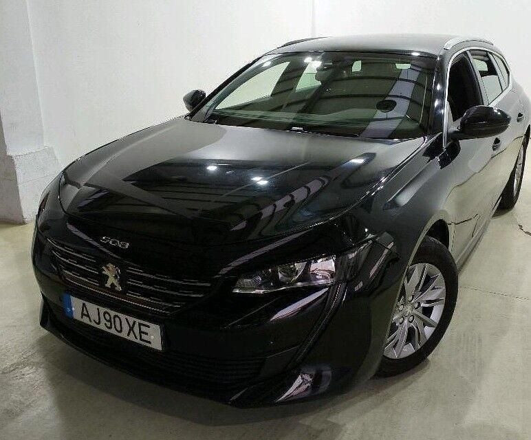 Usado Peugeot 508 Active 130 HP (95 kW) 2021 Preto Carrinha