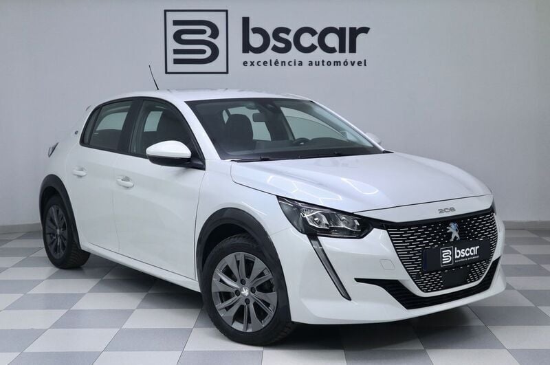 Branco Usado 2021 Peugeot e-208 Active Citadino | € 15.900 (Super Preço) - Imagem 1/4