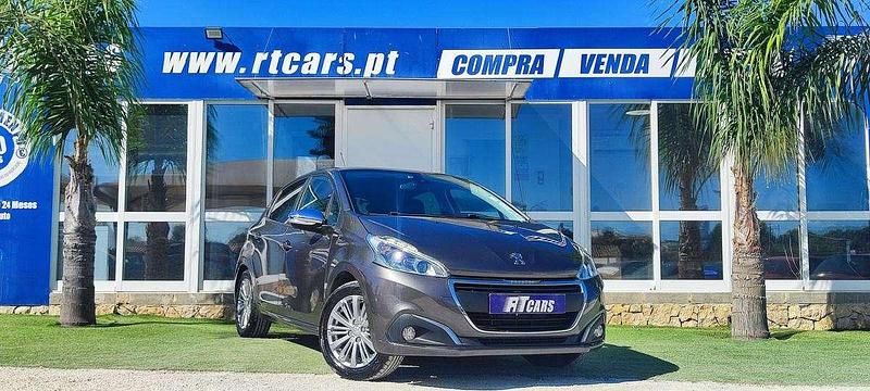 Antracite Usado 2018 Peugeot 208 Citadino | € 12.980 (Caro) - Imagem 1/4