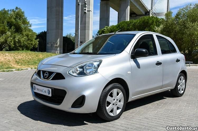 Cinza Usado 2016 Nissan Micra Acenta Citadino | € 8.950 (Preço justo) - Imagem 1/1