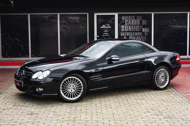 Preto Usado 2002 Mercedes SL500 Cabrios | € 33.950 - Imagem 1/4