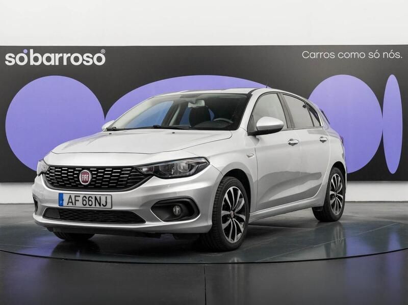 Cinza Usado 2021 Fiat Tipo Lounge Citadino | € 14.490 (Preço justo) - Imagem 1/4