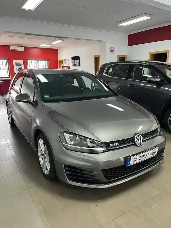 Usado VW Golf VII GTD 184 HP (135 kW) 2015 Cinza antracite Citadino