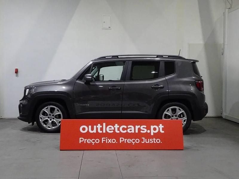 Usado Jeep Renegade Limited 120 HP (88 kW) 2019 Cinzento escuro SUV