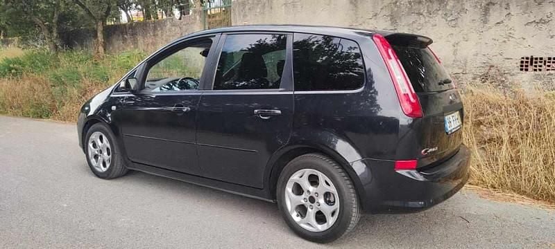 Preto Usado 2008 Ford C-MAX Monovolume | € 5.000 (Preço justo) - Imagem 1/4