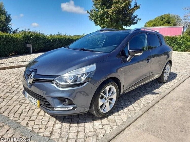 Cinza Usado 2017 Renault Clio GrandTour LIMITED Carrinha | € 11.980 (Preço justo) - Imagem 1/1