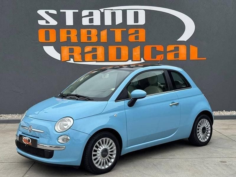 Azul Usado 2010 Fiat 500 Pop Citadino | € 7.950 (Caro) - Imagem 1/4