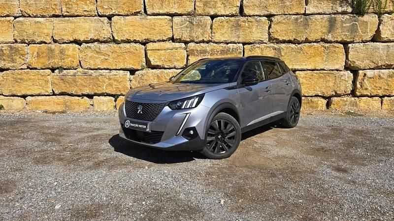 Cinza Usado 2021 Peugeot e-2008 GT SUV | € 21.500 (Preço justo) - Imagem 1/4