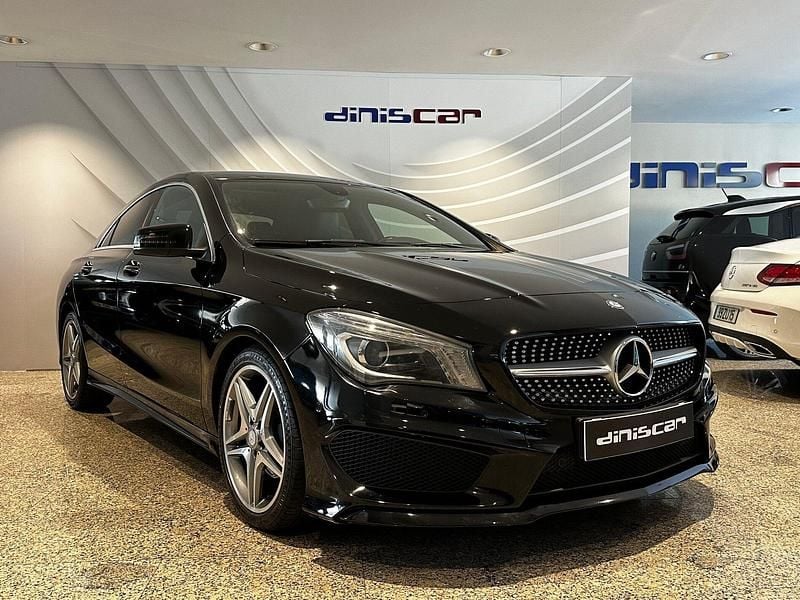 Preto Usado 2013 Mercedes CLA200 AMG line Sedan | € 17.900 (Preço justo) - Imagem 1/4
