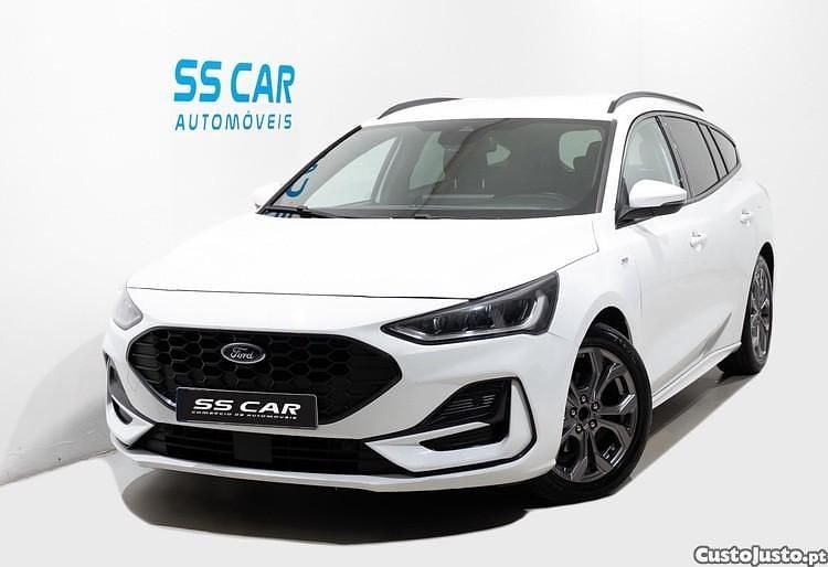 Branco Usado 2022 Ford Focus ST-Line Carrinha | € 14.990 (Preço justo) - Imagem 1/1