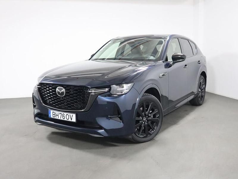 Azul Usado 2024 Mazda CX-60 Homura-Line SUV | € 54.900 - Imagem 1/4