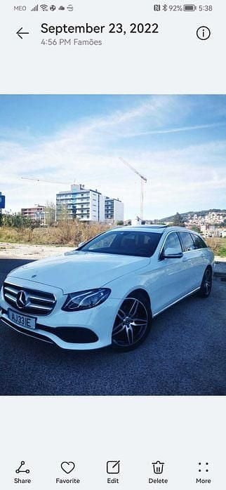 Usado 2018 Mercedes E220 Sedan | € 23.900 (Bom preço) - Imagem 1/4
