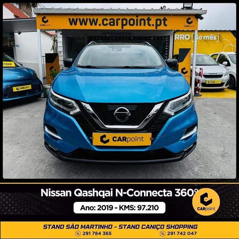Azul Usado 2019 Nissan Qashqai 360º SUV | € 23.900 (Caro) - Imagem 1/4