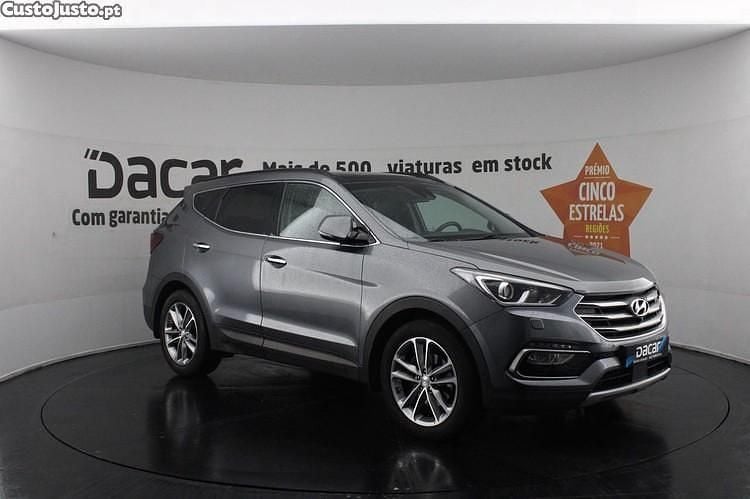 Usado Hyundai Santa Fe Premium 200 HP (147 kW) 2016 Cinza SUV