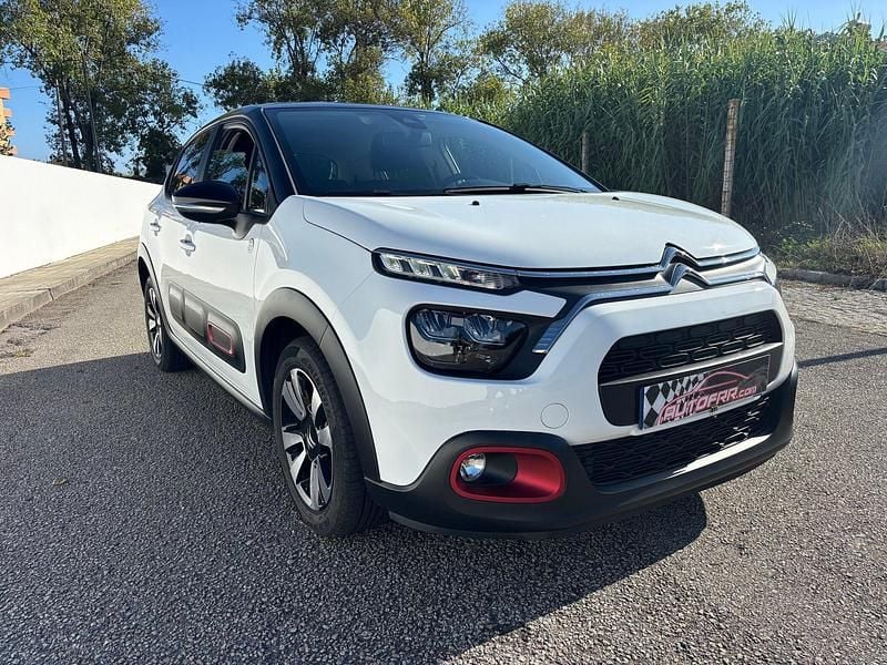 Branco Usado 2021 Citroën C3 PureTech | € 11.900 (Preço justo) - Imagem 1/4