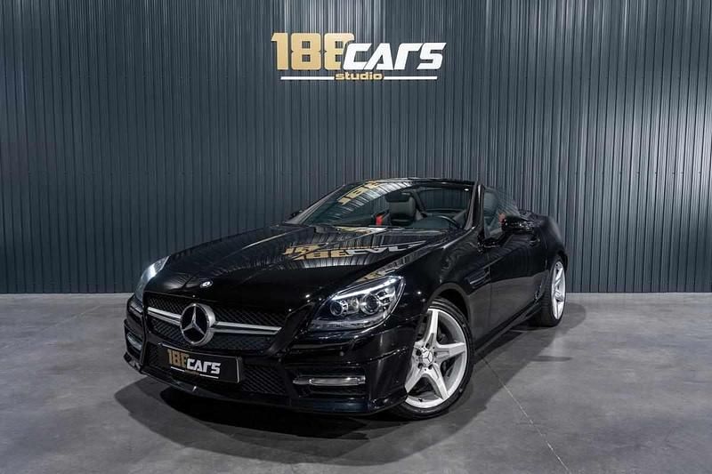 Preto Usado 2012 Mercedes SLK250 Cabrios | € 24.900 - Imagem 1/4