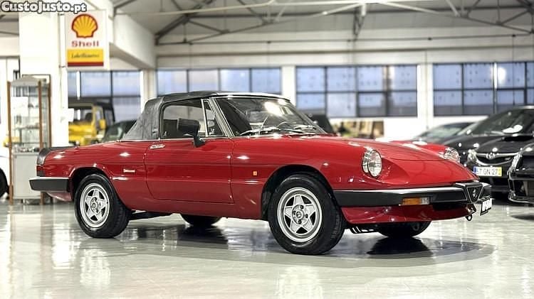 Vermelho Usado 1988 Alfa Romeo Spider Cabrios | € 27.999 - Imagem 1/1
