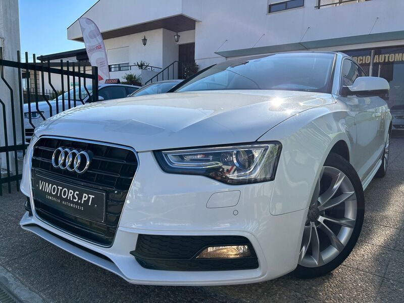 Branco Usado 2014 Audi A5 Coupé | € 19.950 (Caro) - Imagem 1/4