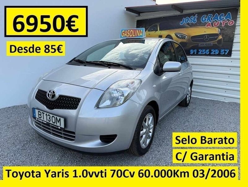 Cinzento Usado 2006 Toyota Yaris | € 6.950 (Preço justo) - Imagem 1/4