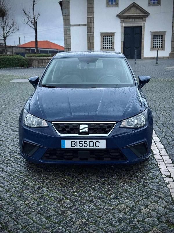Usado Seat Ibiza 75 HP (55 kW) 2017 Azul