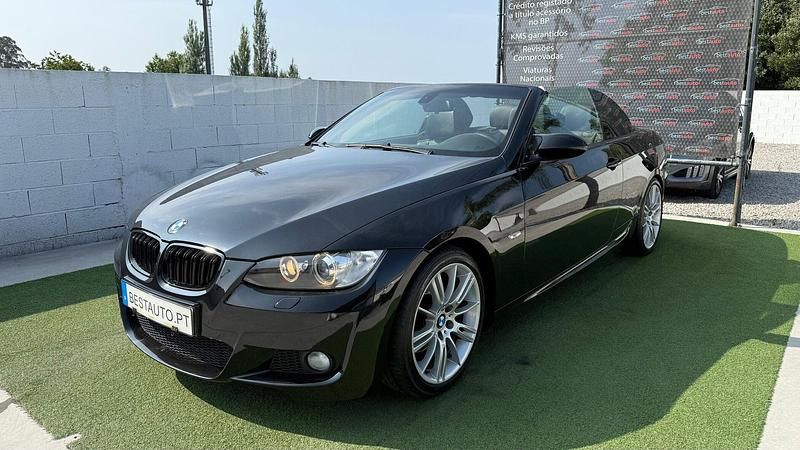 Preto Usado 2009 BMW 320 Cabriolet Cabrios | € 15.999 - Imagem 1/4