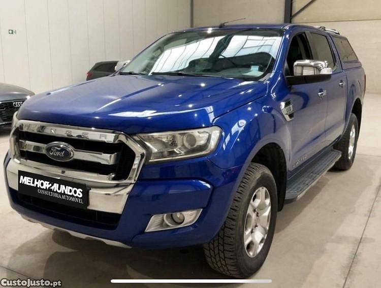 Azul Usado 2016 Ford Ranger Limited Pickup | € 25.990 - Imagem 1/1
