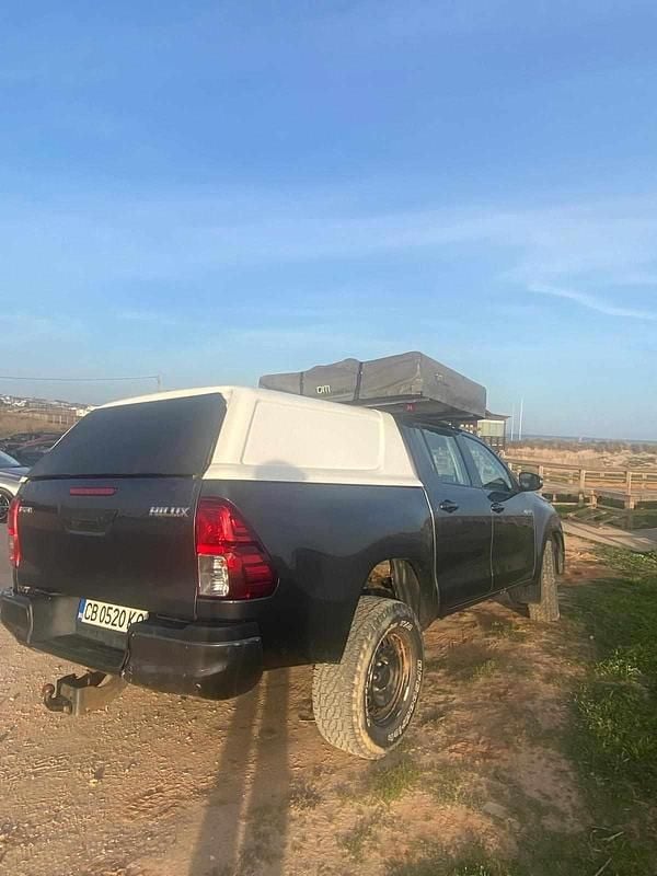 Usado Toyota HiLux 150 HP (110 kW) 2017 Cinzento Pickup