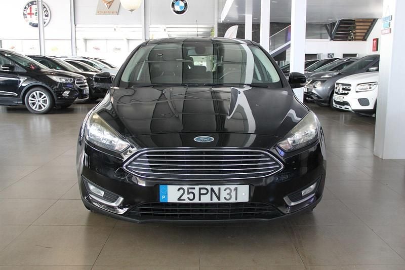 Preto Usado 2015 Ford Focus Titanium Carrinha | € 8.500 (Preço justo) - Imagem 1/4